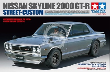 1969 Nissan Skyline 2000 GT-R Street-Custom Tamiya 24335 skala 1/24