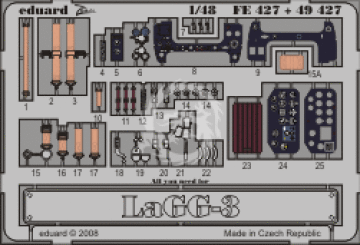 LaGG-3 S.A. ICM Eduard FE427 skala 1/48