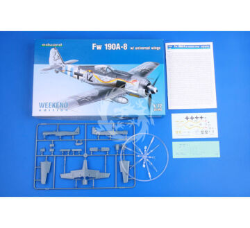 PROMOCYJNA CENA - Fw 190A-8 w/universal wings Weekend Edit Eduard 7443 skala 1/72