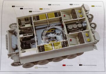  TIGER EARLY PRODUCTION W/FULL INTERIOR - Rye Field Model 5025 skala 1/35