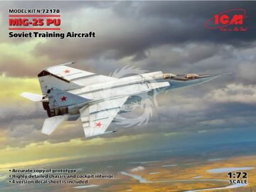 MiG-25PU ICM 72178 skala 1/72