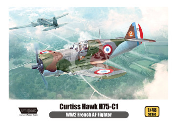 Curtiss Hawk 75C French Air Force (Premium Edition Kit) - Wolfpack WP14815 skala 1/48