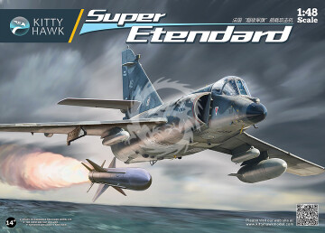 PRZEDSPRZEDAŻ - Super Étendard Kitty Hawk  KH80138 skala 1/48