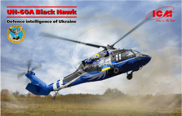 NA ZAMÓWIENIE -  UH-60A Black Hawk, Defence intelligence of Ukraine - ICM 48362 skala 1/48