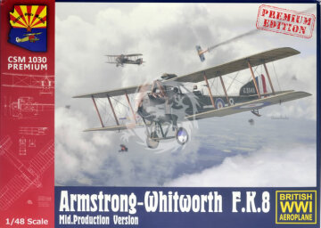 Model plastikowy Armstrong-Whitworth F.K.8 Mid. Production Premium Edition Copper State Models CSM 1030P skala 1/48