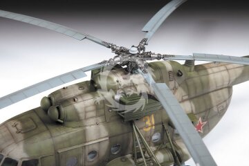 Soviet multipurpose helicopter Mil Mi-8MT Hip-H Zvezda 4828 skala 1/48