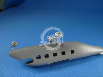 Antonov An-28 - landing gears Metallic Details MDR7268 skala 1/72