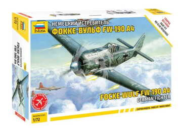  Focke-Wulf Fw-190 A-4 ZVEZDA 7304 skala 1/72