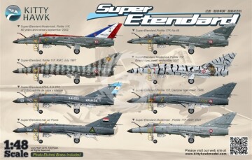 PRZEDSPRZEDAŻ - Super Étendard Kitty Hawk  KH80138 skala 1/48