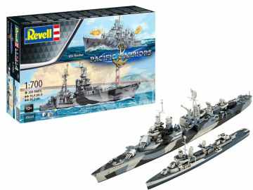 Pacific Warriors USS Fletcher + USS Indianapolis) - Revell 05644 skala 1/700