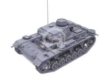 Panzer III Ausf.J 3in1 Das Werk DW16002 skala 1/16