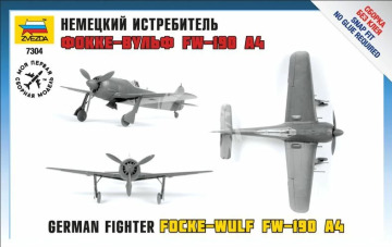  Focke-Wulf Fw-190 A-4 ZVEZDA 7304 skala 1/72