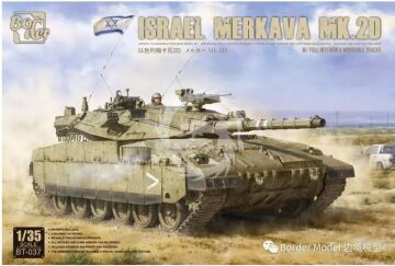 Merkawa Mk.2D z pełnym wnętrzem - Border Model BT-037 skala 1/35