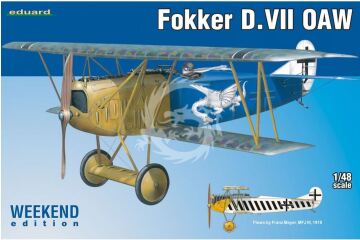 PROMOCJA - Fokker D.VII OAW Weekend Edition - Eduard 84155 skala 1/48