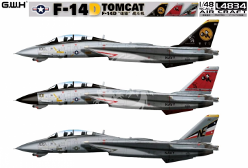 PROMOCJA - NA ZAMÓWIENIE - F-14D Tomcat Great Wall Hobby L4834 skala 1/48