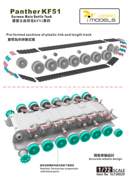 PRZEDSPRZEDAŻ - German Main Battle Tank Panther KF51  Vespid Models VS720029 skala 1/72