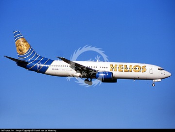 Boeing 737-800 - Helios 5B-DBH - decal BOA 14459