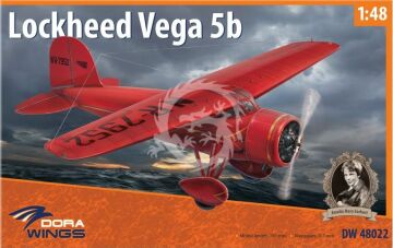 Lockheed Vega 5b, Dora Wings 48022 skala 1/48