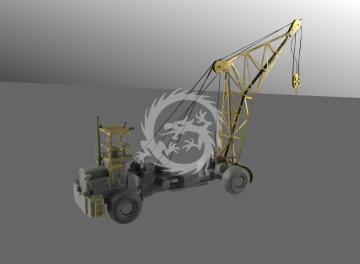 Aircraft Recovery Crane NS60 Metallic Details MDR14409 skala 1/144