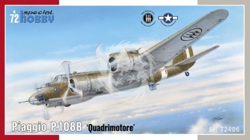 PROMOCJA - NA ZAMÓWIENIE Piaggio P.108B 'Quadrimotore' Special Hobby 72406 skala 1/72