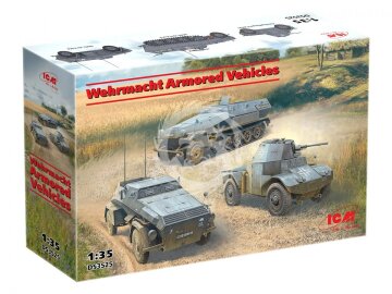 Wehrmacht Armored Vehicles ICM DS3525 skala 1/35