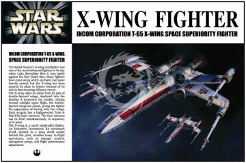 X-Wing T-65 Space Superiority Fighter FineMolds SW1 - 1/72 Star Wars