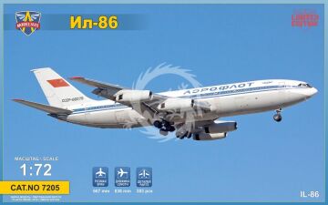 NA ZAMÓWIENIE - IL-86 wide-body airliner - ModelSvit MSVIT 7205 skala 1:72