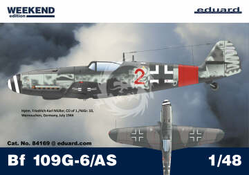 Bf 109G-6/AS Weekend edition Eduard 84169 skala 1/48