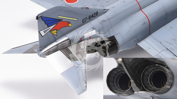 F-4EJ KAI Phantom II Zoukei-Mura SWS48-12 skala 1:48  Nowy model do samodzielnego posklejania i pomalowania, nie zawiera kleju ani farb.