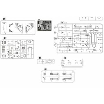 Model plastikowy F/A-18D ATARS Kinetic K48033 skala 1/48