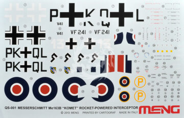 Me-163B Komet Meng QS-001 1/32