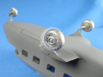 Antonov An-28 - landing gears Metallic Details MDR7268 skala 1/72