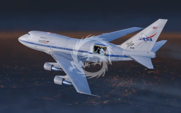 Boeing B-747SP Stratospheric Observatory for Infrared Astronomy, SOFIA - AMP 144014 skala 1/144