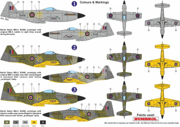 British Fighter Prototype Martin Baker M.B.5 