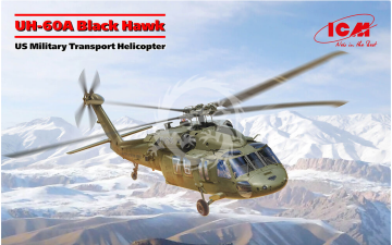 NA ZAMÓWIENIE - UH-60A Black Hawk, US Military Transport Helicopter - ICM 48361 skala 1/48