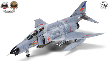 F-4EJ KAI Phantom II Zoukei-Mura SWS48-12 skala 1:48  Nowy model do samodzielnego posklejania i pomalowania, nie zawiera kleju ani farb.