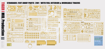 PREORDER - Pz.Kpfw. VI Ausf. E Tiger I Mid. Production Rye Model RFM5100 skala 1/35