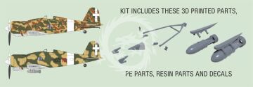 NA ZAMÓWIENIE - Fiat G.50bis/G.50bis/N ‘Fighter-Bomber & Navy Fighter’ Special Hobby SH32089 skala 1/32