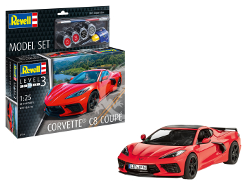 NA ZAMÓWIENIE - Model Set Corvette C8 Coupé Revell 67714 skala 1/24