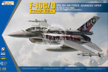 F-16C/D Polish Air Force Tiger Meet 2013/2014 Kinetic K48076 skala 1/48