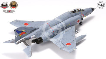 F-4EJ KAI Phantom II Zoukei-Mura SWS48-12 skala 1:48  Nowy model do samodzielnego posklejania i pomalowania, nie zawiera kleju ani farb.