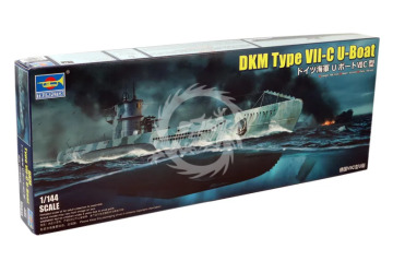 Model plastikowy DKM Navy Type VII-C U-Boat Trumpeter 05912  SKALA 1/144