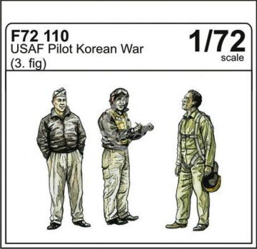 USAF pilots Korean war (3 fig.) CMK F72110 skala 1/72