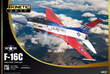 NA ZAMÓWIENIE - F-16C USAF VIPER DEMO, 2024 KINETIC 48107 skala 1/48