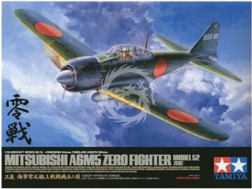 Mitsubishi A6M5 Zero Model 52 (Zeke) Tamiya 60318 skala 1/32