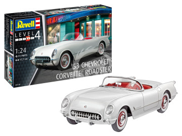 1953 Corvette Roadster - Revell 7718 skala 1/24