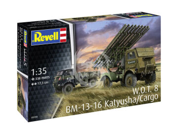 BM-13-16 on WOT 8 Revell 03338 skala 1/35