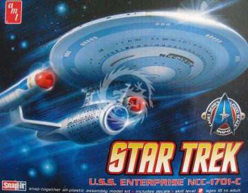 Star Trek U.S.S. Enterprise NCC-1701-C AMT 661 