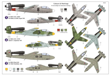 He 162B-6 Volksjager '46 AZmodel  AZ7856 skala 1/72