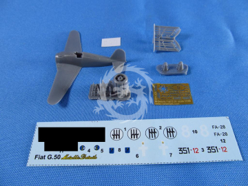 Fiat G.50 Metallic Details MDR14423 skala 1/144